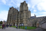 6th Mar 2018 - passing Wells Cathedral..