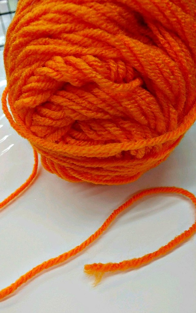 Yarn That Is Orange by jo38