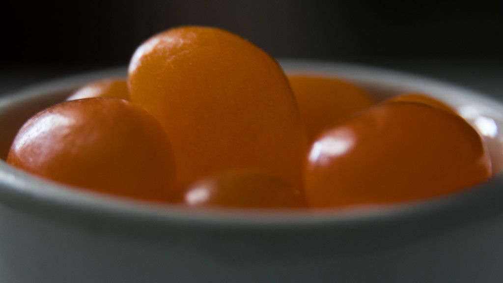 Orange eggs? by randystreat