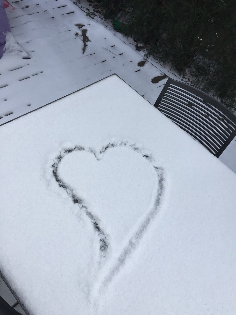 Heart of snow.  by cocobella
