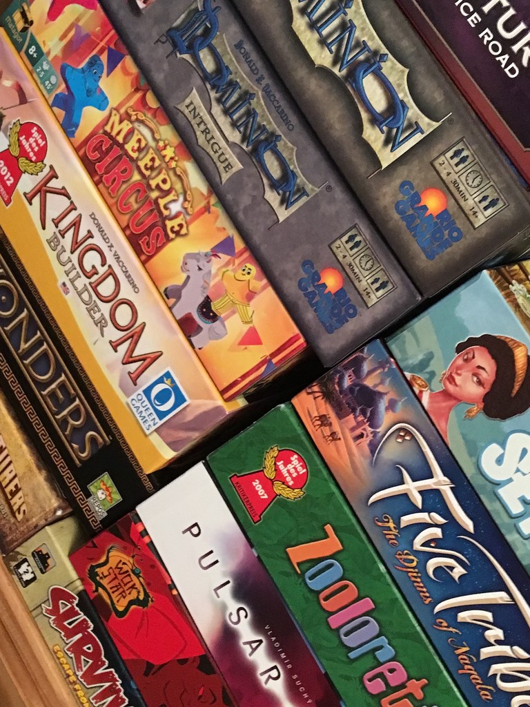 Boardgame Reorganisation by cataylor41