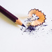 Purple Pencil by salza