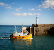 6th Mar 2018 - Fishing boat and lighthouse