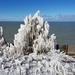 Ice From Lake Erie  by brillomick