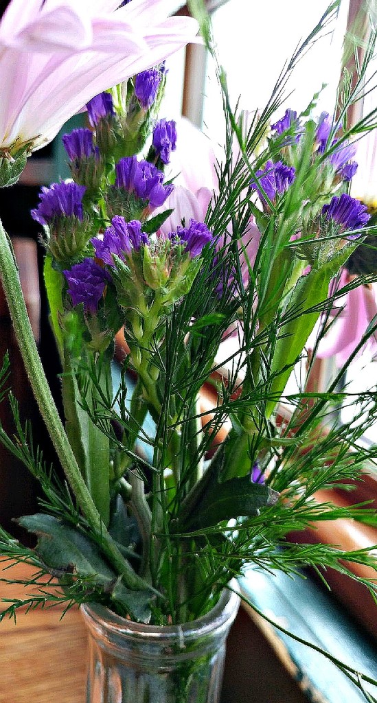 Violet In A Vase  by jo38