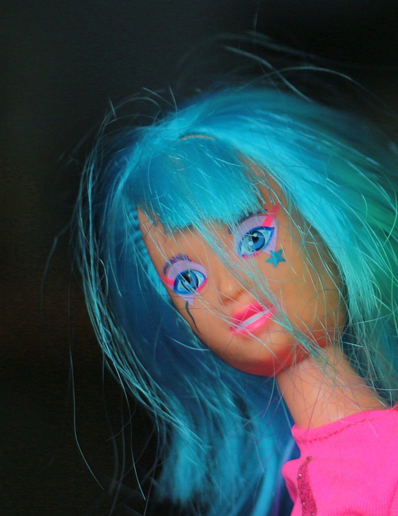 Blue Barbie by kiwinanna