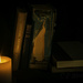 Books and Candle Light by kipper1951