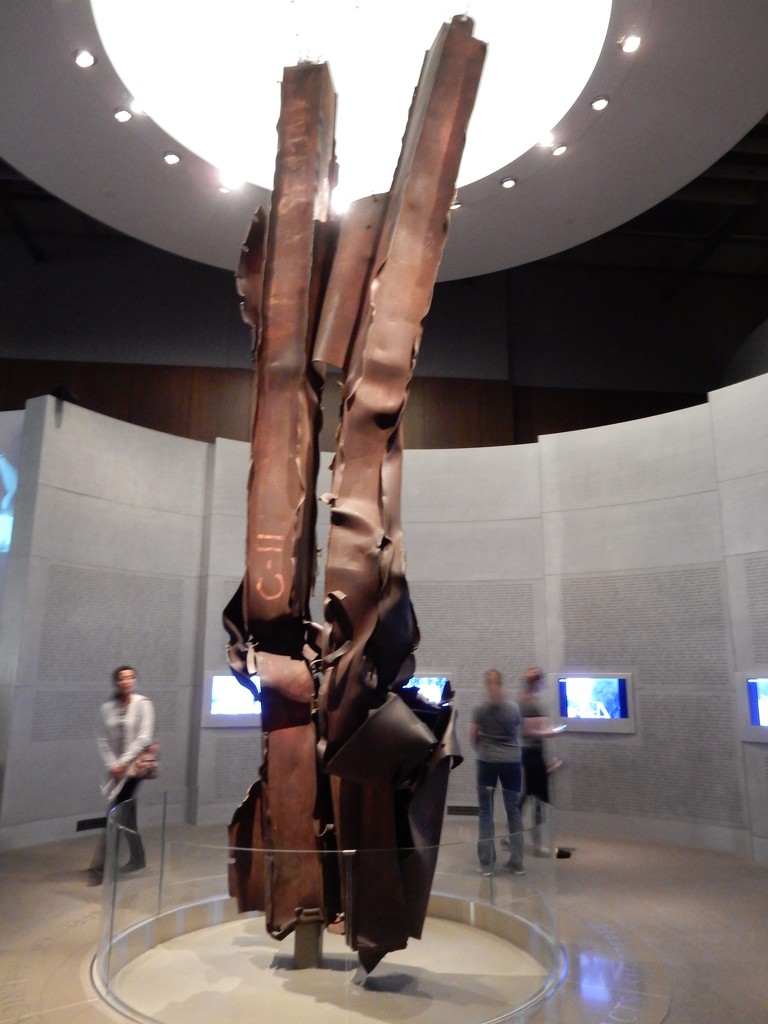 The September 11, 2001 exhibit at the George W. Bush Museum in Dallas by louannwarren