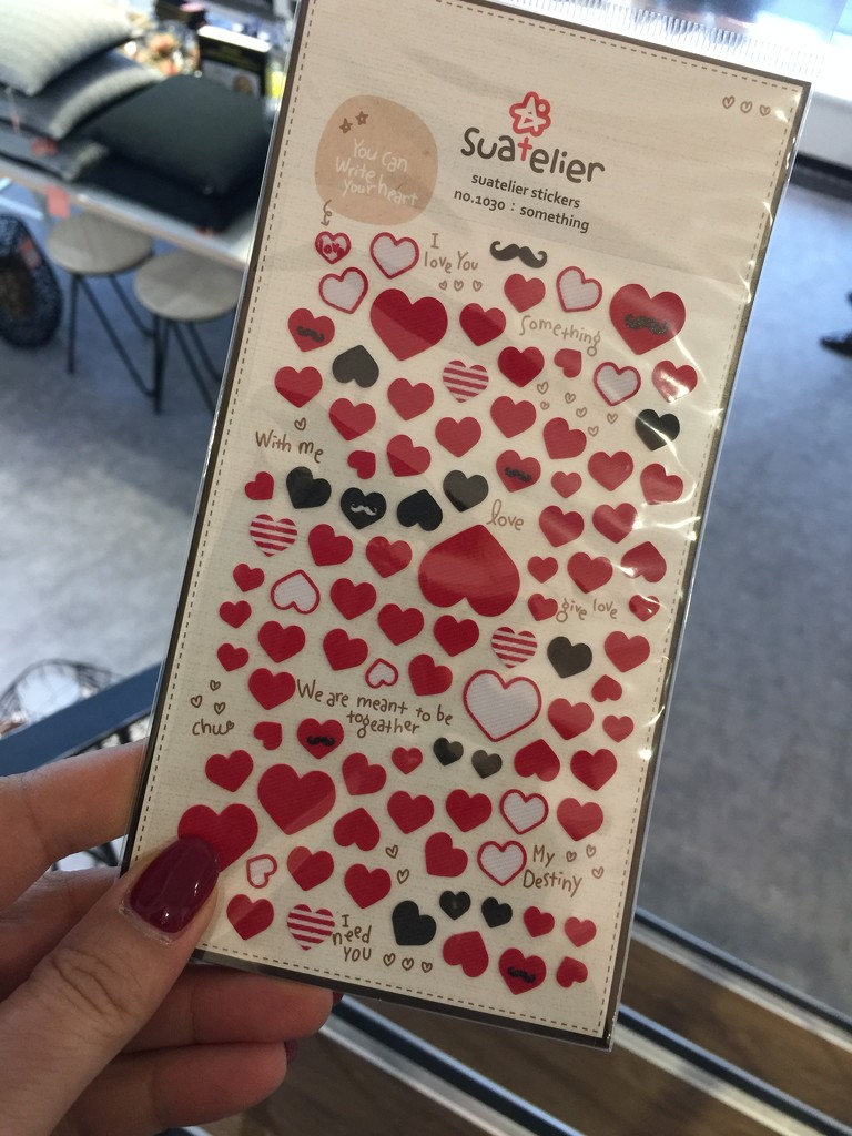Hearts stickers.  by cocobella