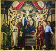 11th Feb 2018 - 25 Botticelli - Madonna col Bambino, angeli e santi