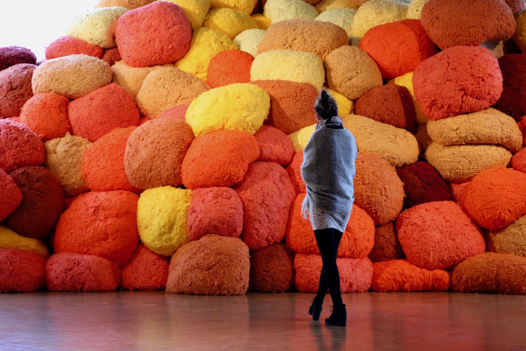Sheila Hicks Exhibition at the Pompidou Centre by jamibann