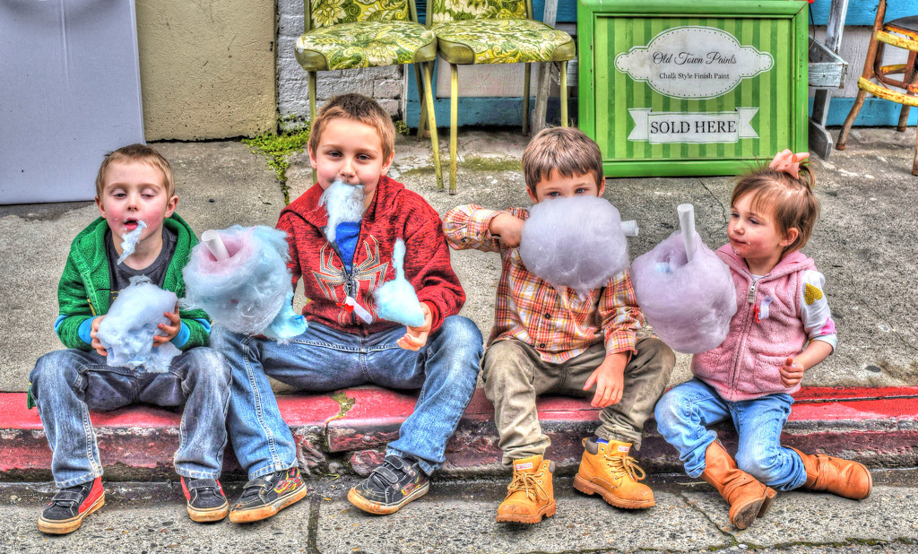 Cotton Candy Kids  by joysfocus