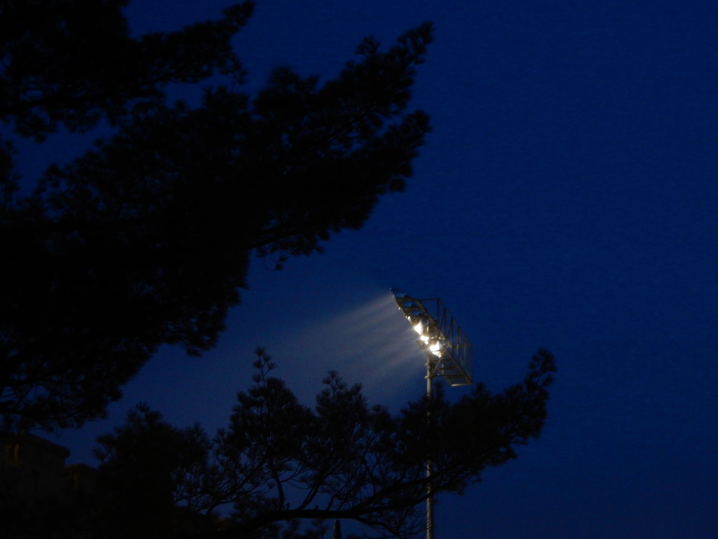 Lighting up Memorial Stadium by mcsiegle
