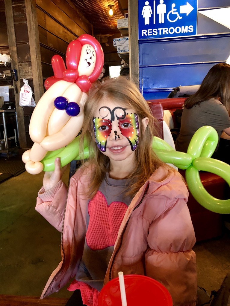 Face painting and balloon mermaids by mdoelger