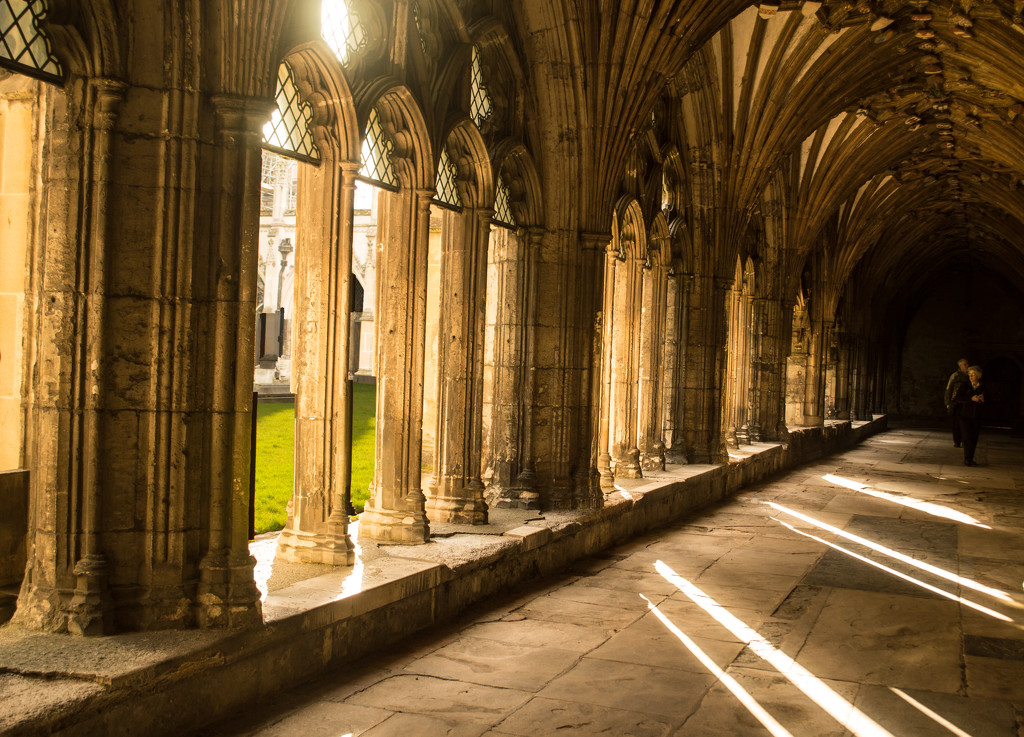 Sunlight through the Cloisters by fbailey