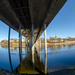Under the bridge with fisheye by elisasaeter