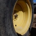 Yellow Wheel on John Deere machinery by mcsiegle