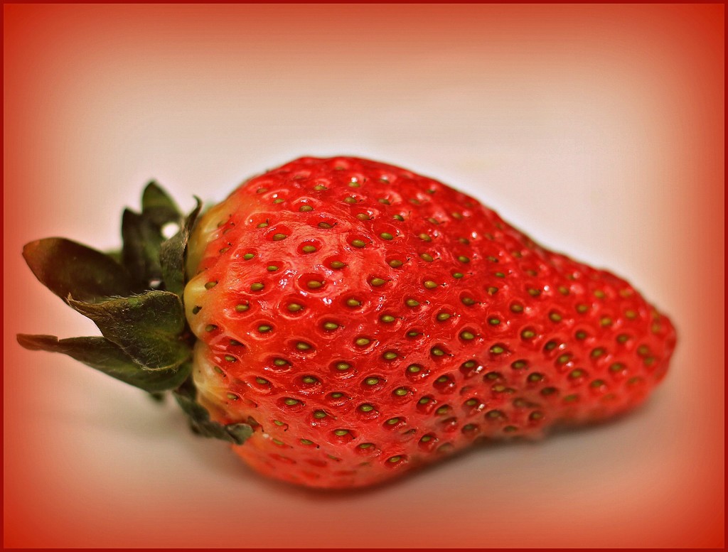 Ripe Strawberry by wendyfrost