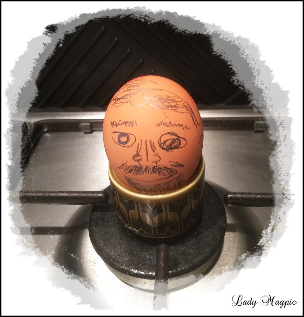 Meet Egg-Bert by ladymagpie