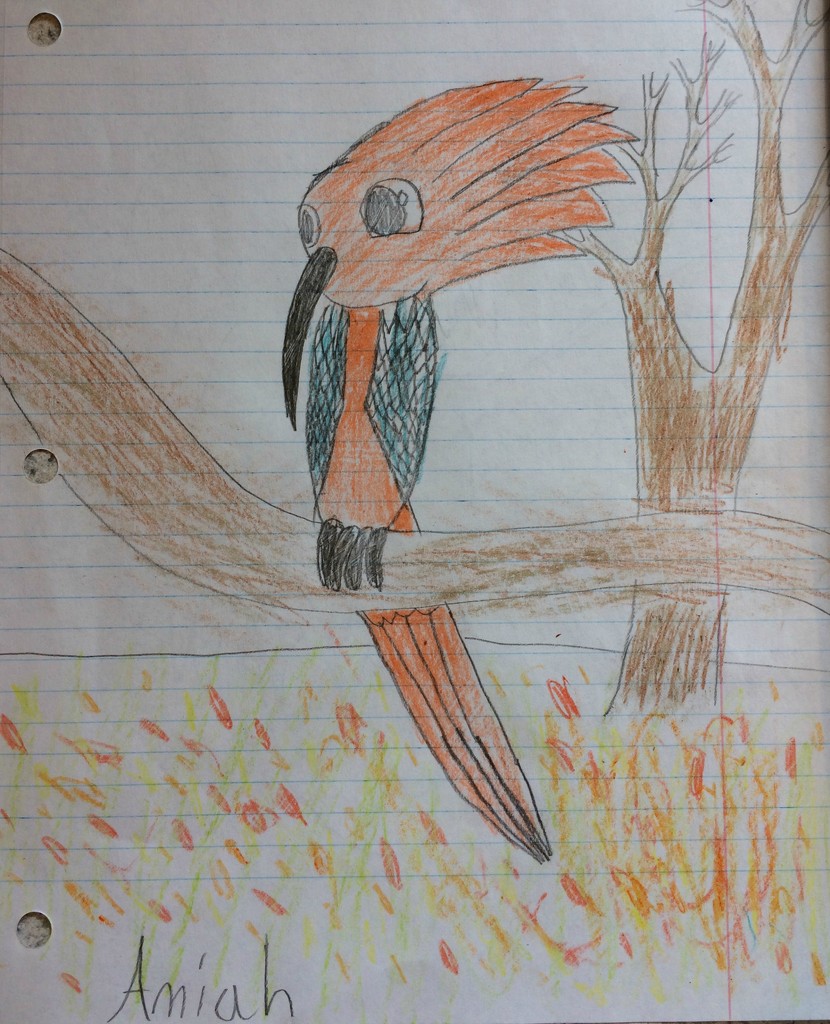 Grand-daughter's Drawing by bjchipman