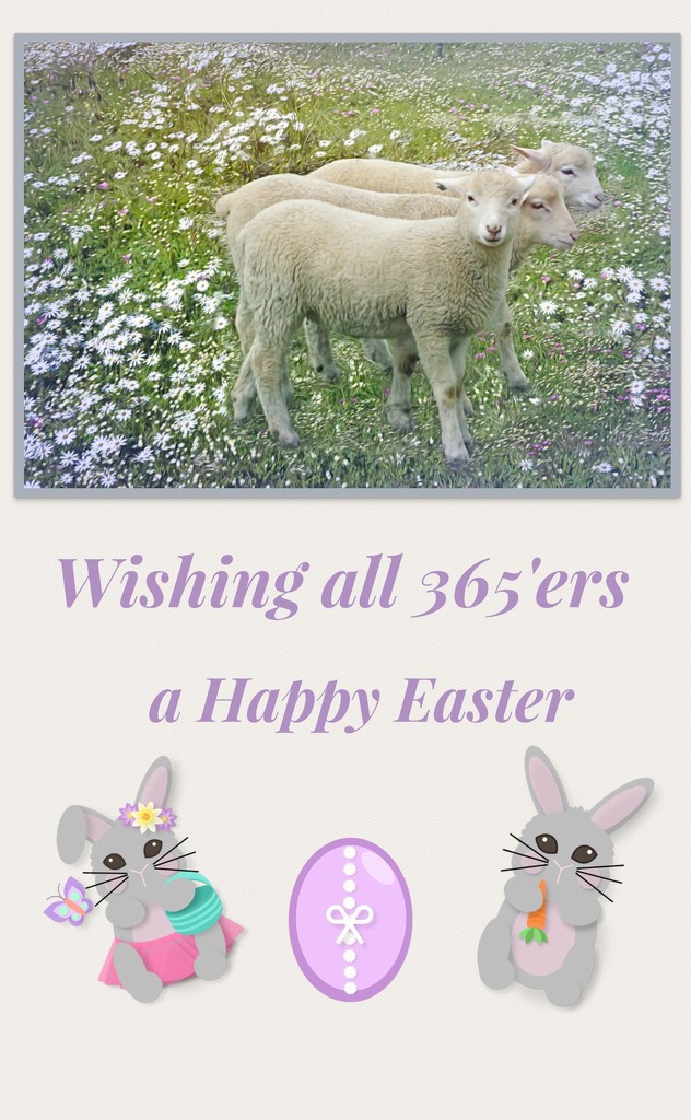 Happy Easter to you and your loved ones. by ludwigsdiana