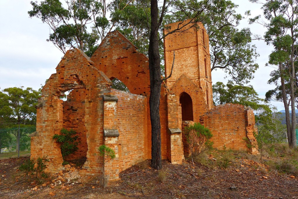 Church ruins - Boydtown by leggzy