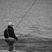 Steelhead Trout Fisherman by brillomick