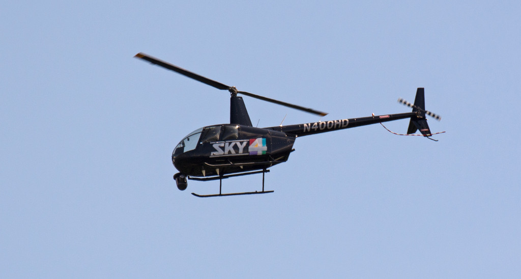 Sky Copter Over Jacksonville! by rickster549
