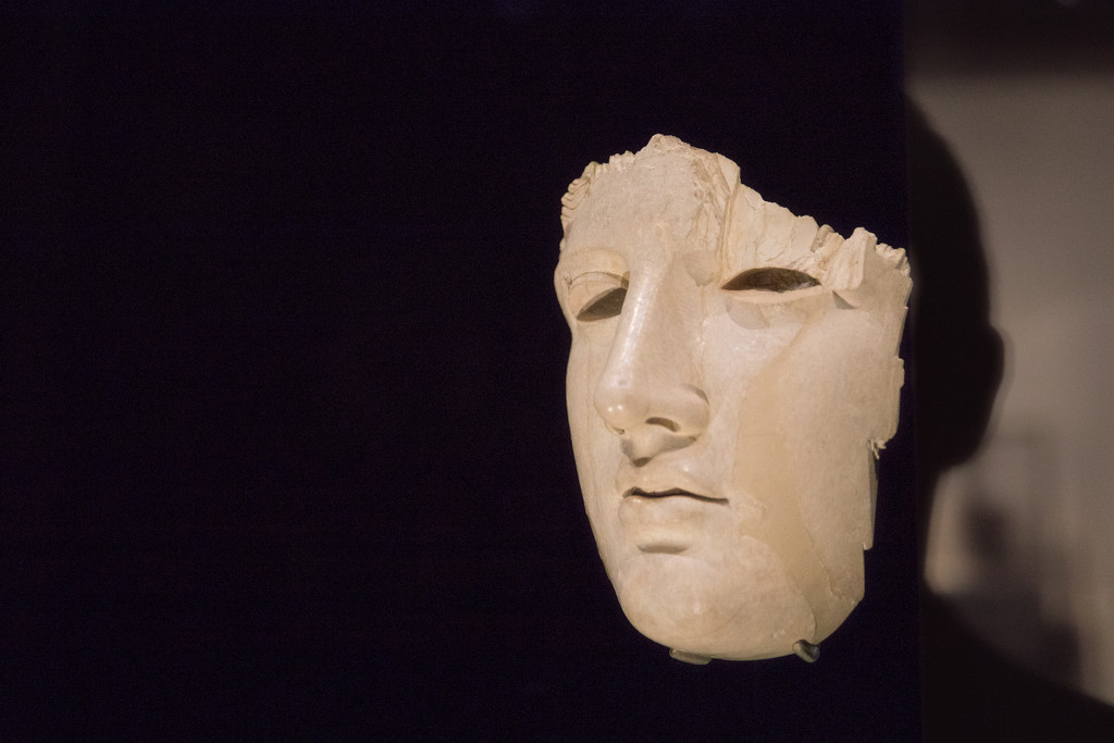 Ivory Mask (With Domenico's Silhouette) by jyokota