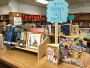 5th Apr 2018 - one of our april book displays