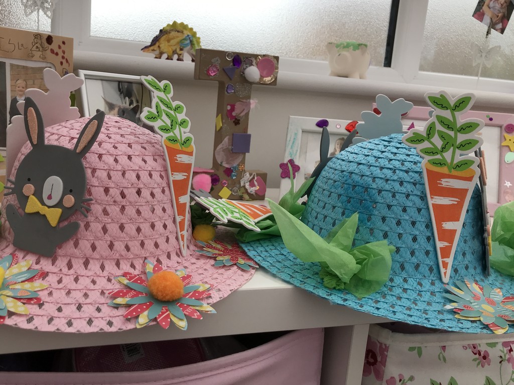 Easter Bonnets by elainepenney