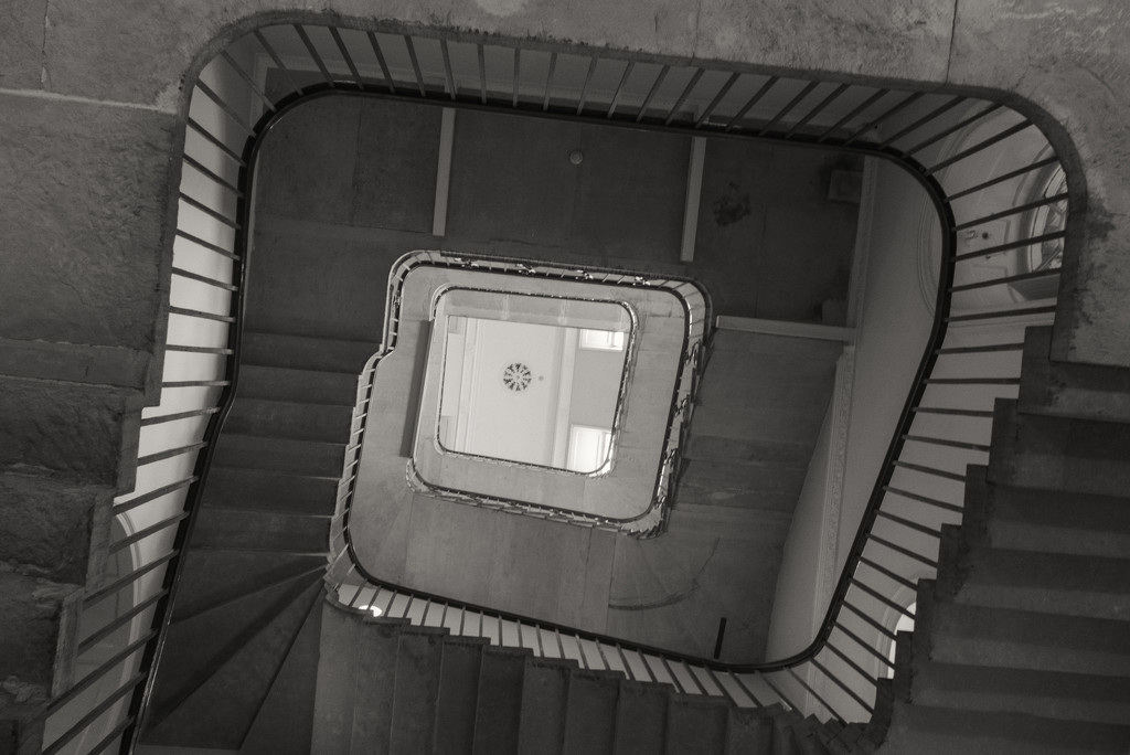 Stamp Stairs, Somerset House by rumpelstiltskin