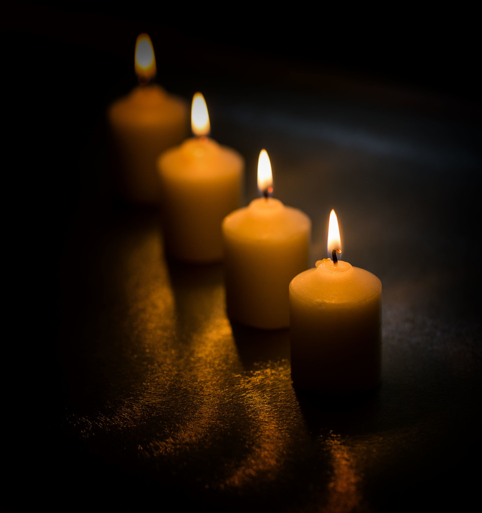 Four Candles by pamknowler