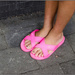 Pink Sandals by chikadnz