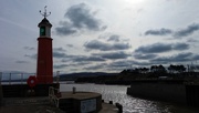 1st Apr 2018 - Watchet harbour lighthouse. 