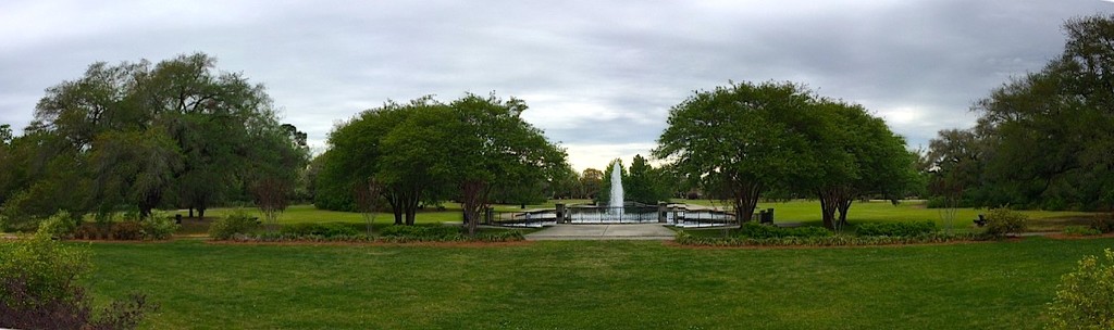 The fountain at Hampton Park, Charleston, SC by congaree