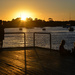 Sunset on the deck, Hastings River by jeneurell