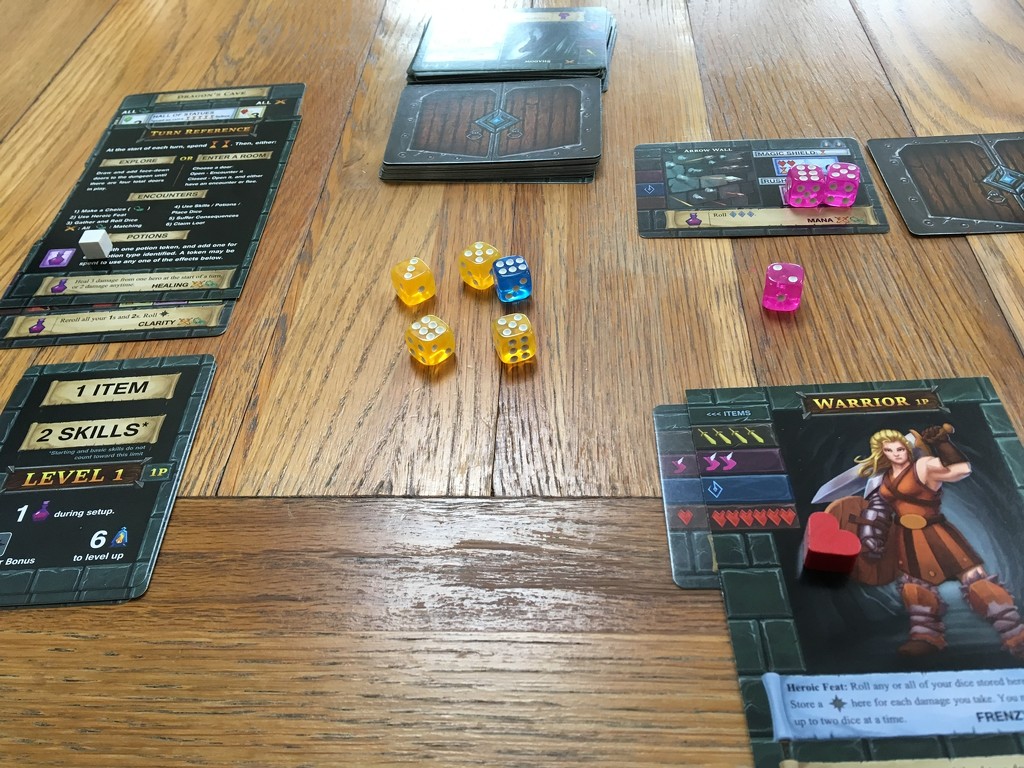 One Deck Dungeon Game by cataylor41