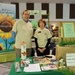 Our Master Gardener booth at a flower show by tunia