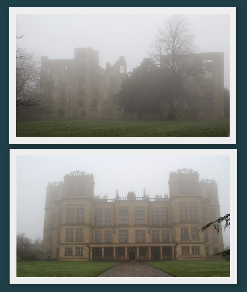 Hardwick Old and New Halls by oldjosh