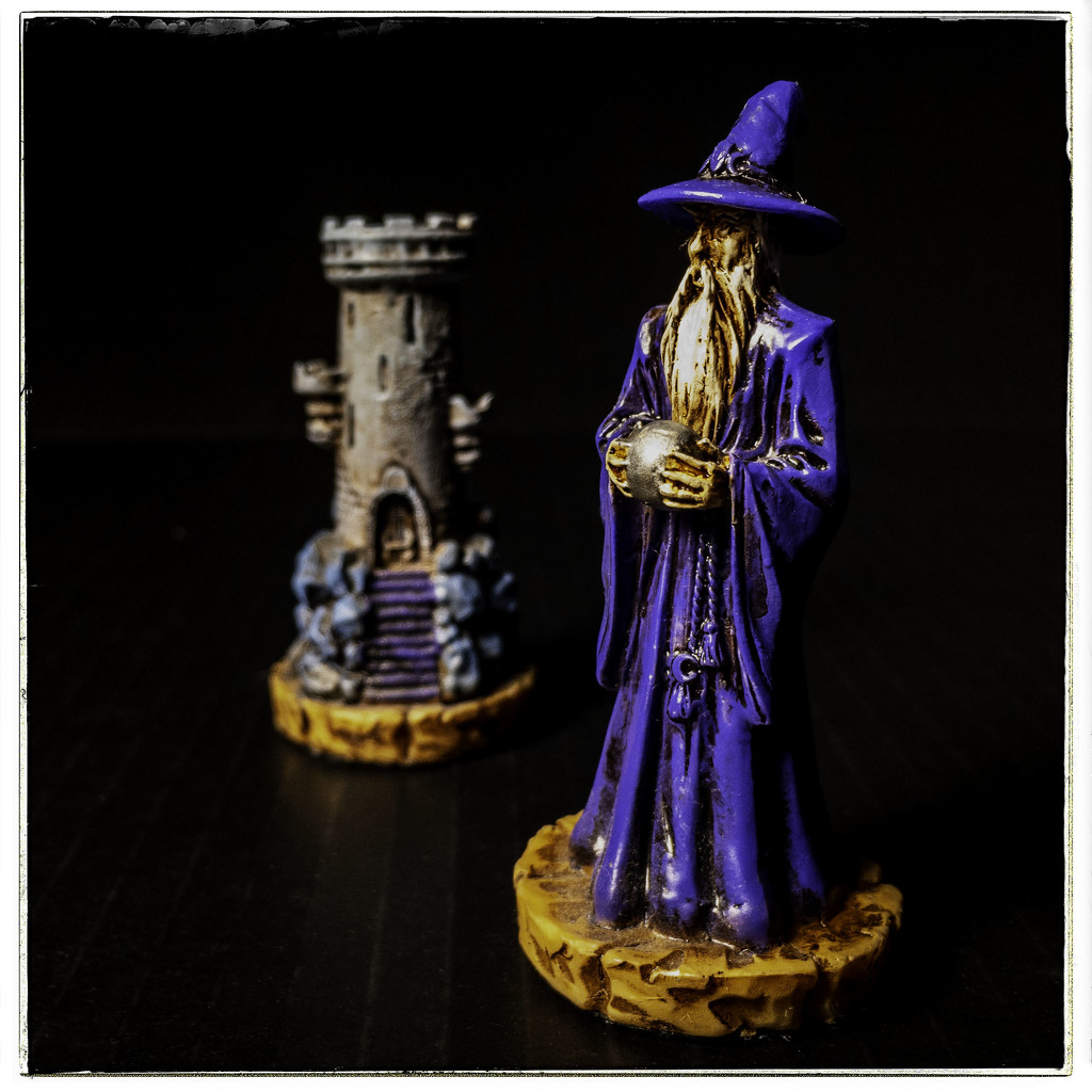 wizard and castle by jeffjones