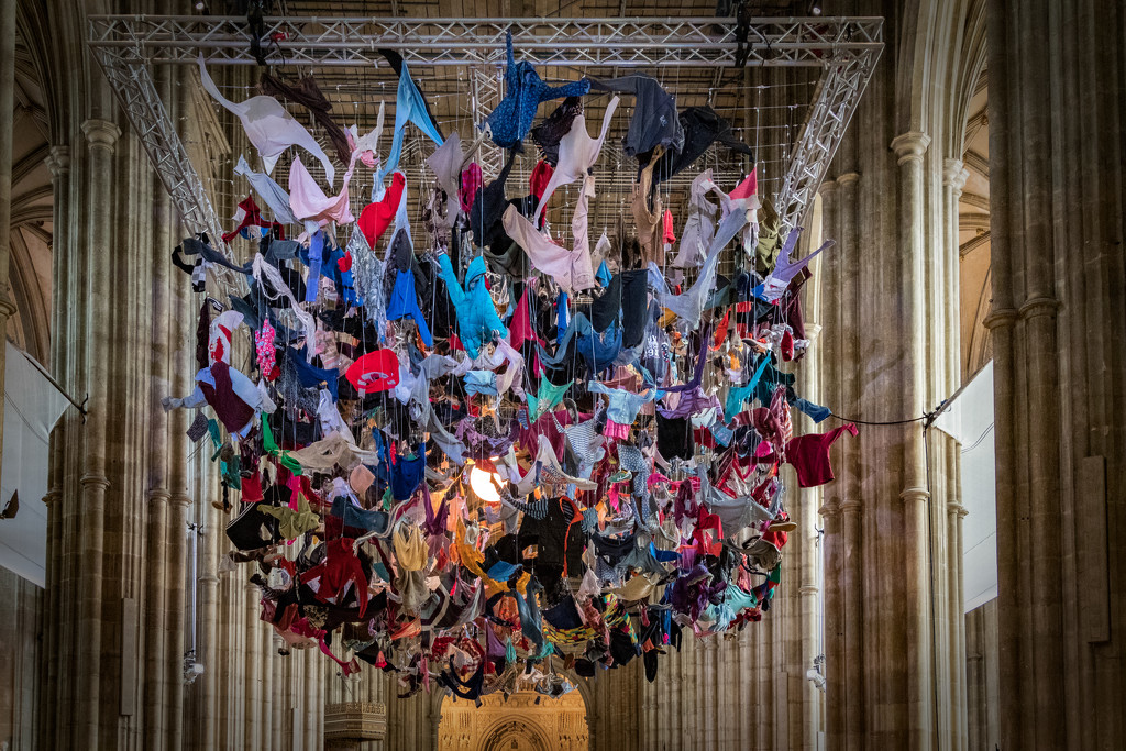 Suspended @ Canterbury Cathedral by billyboy