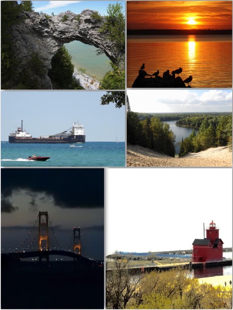 michigan vacation collage by amyk
