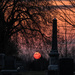 Cemetery Sunset by kareenking
