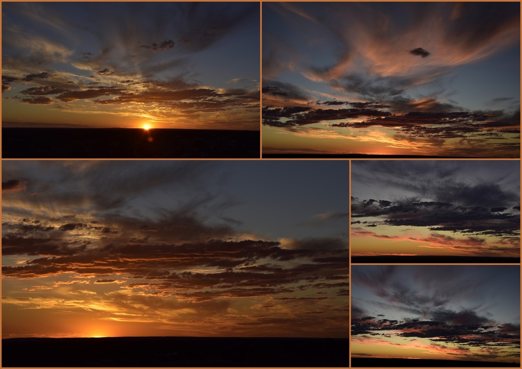 Kalgoorlie Sunset Colours by merrelyn