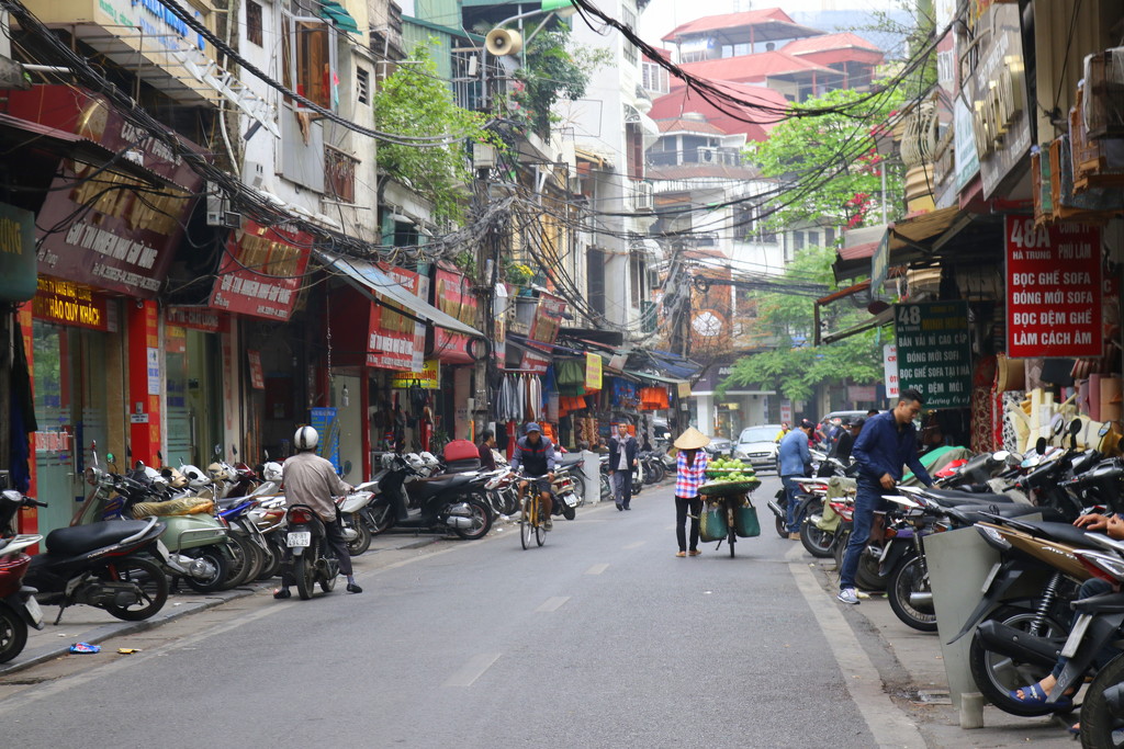 A side street in Hanoi by gilbertwood