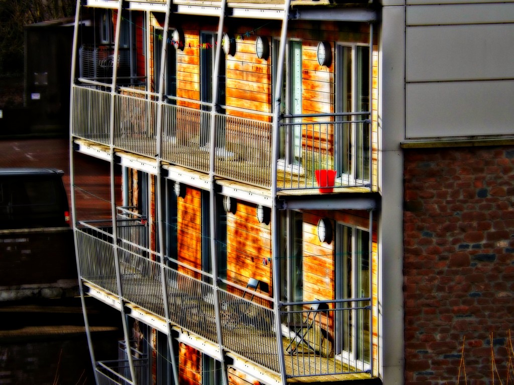Balconies over Bristol by ajisaac