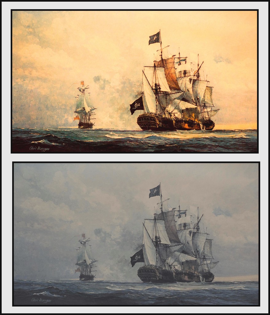 Restoration - pirate ship by swillinbillyflynn