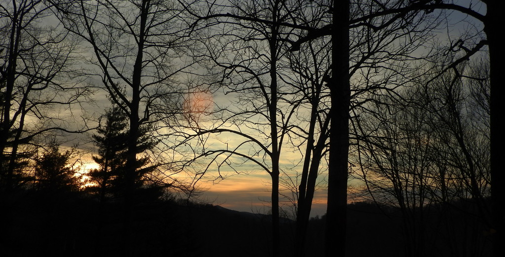 Sunset over the Blue Ridge Mountains by homeschoolmom