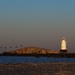 Sun rises on the lighthouse by domenicododaro